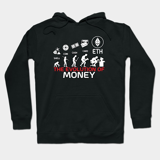 The evolution of money ETH crypto shirt Hoodie by ARMU66